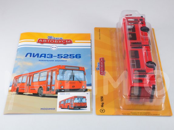 Наши Автобусы №16, ЛИАЗ-5256 Наши Автобусы (MODIMIO) в масштабе 1:43, фото 2