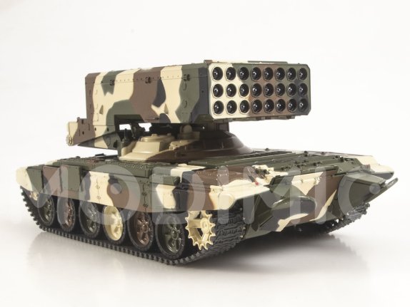 Наши Танки №20, TОС-1A Наши Танки (MODIMIO) в масштабе 1:43, фото 8